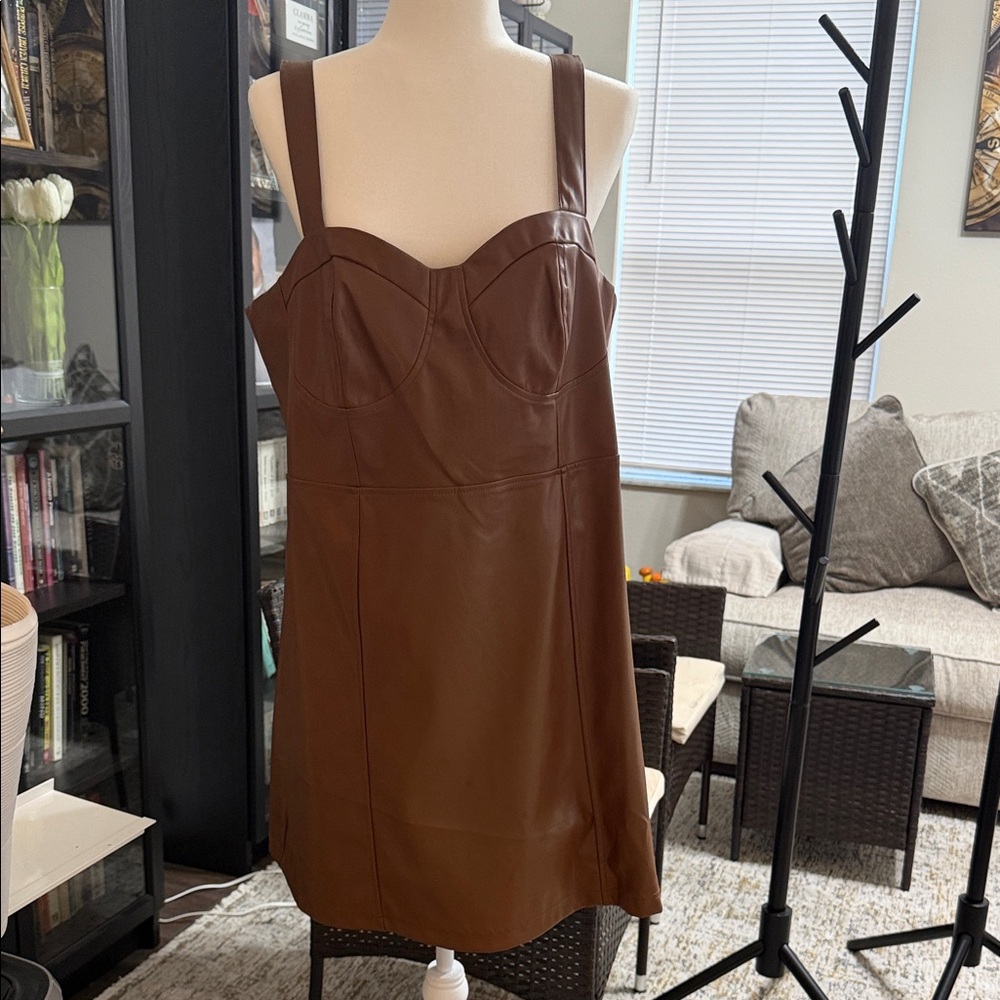 a new day Brown Dress